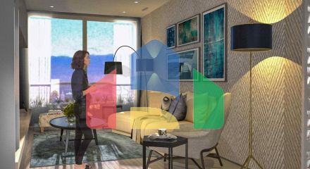 Квартира планування 1 + 1 в районі Алтинташ - Анталія