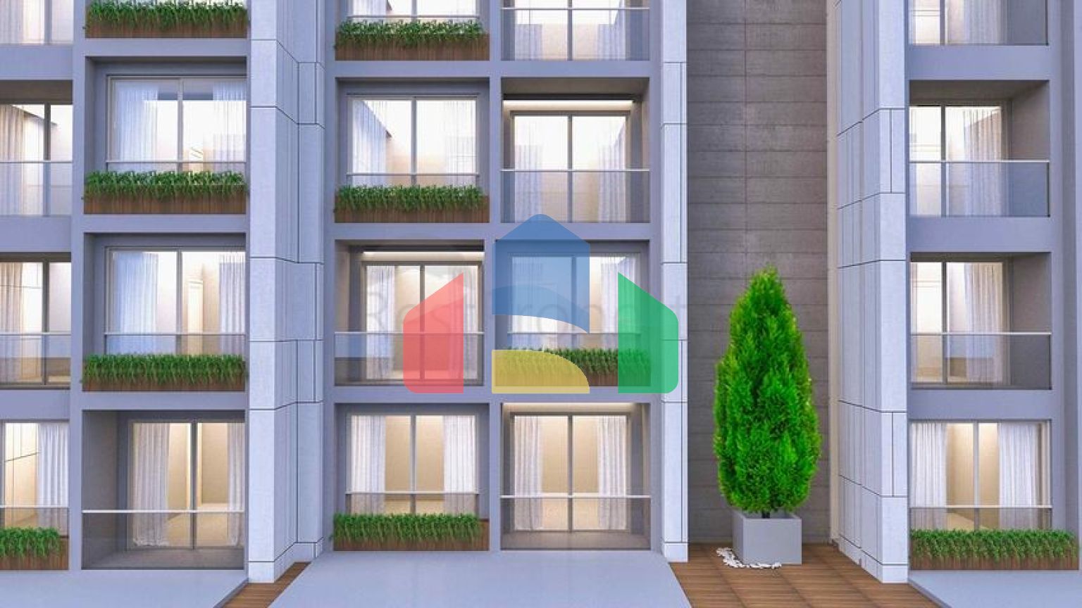 Квартира планування 1 + 1 в районі Алтинташ - Анталія