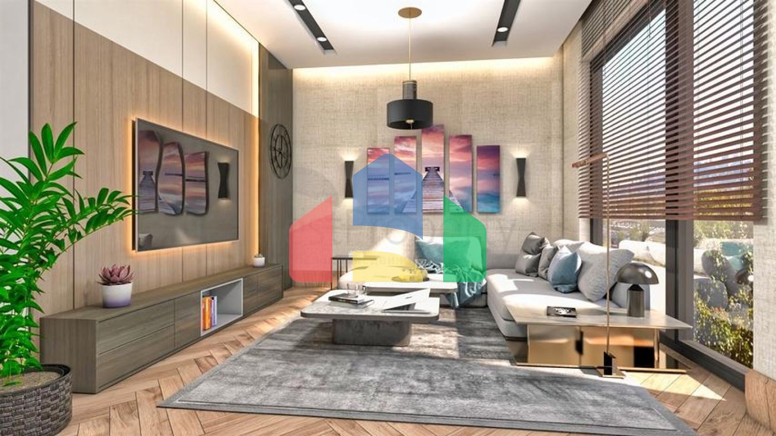 Квартира планування 1 + 1 в районі Алтинташ - Анталія