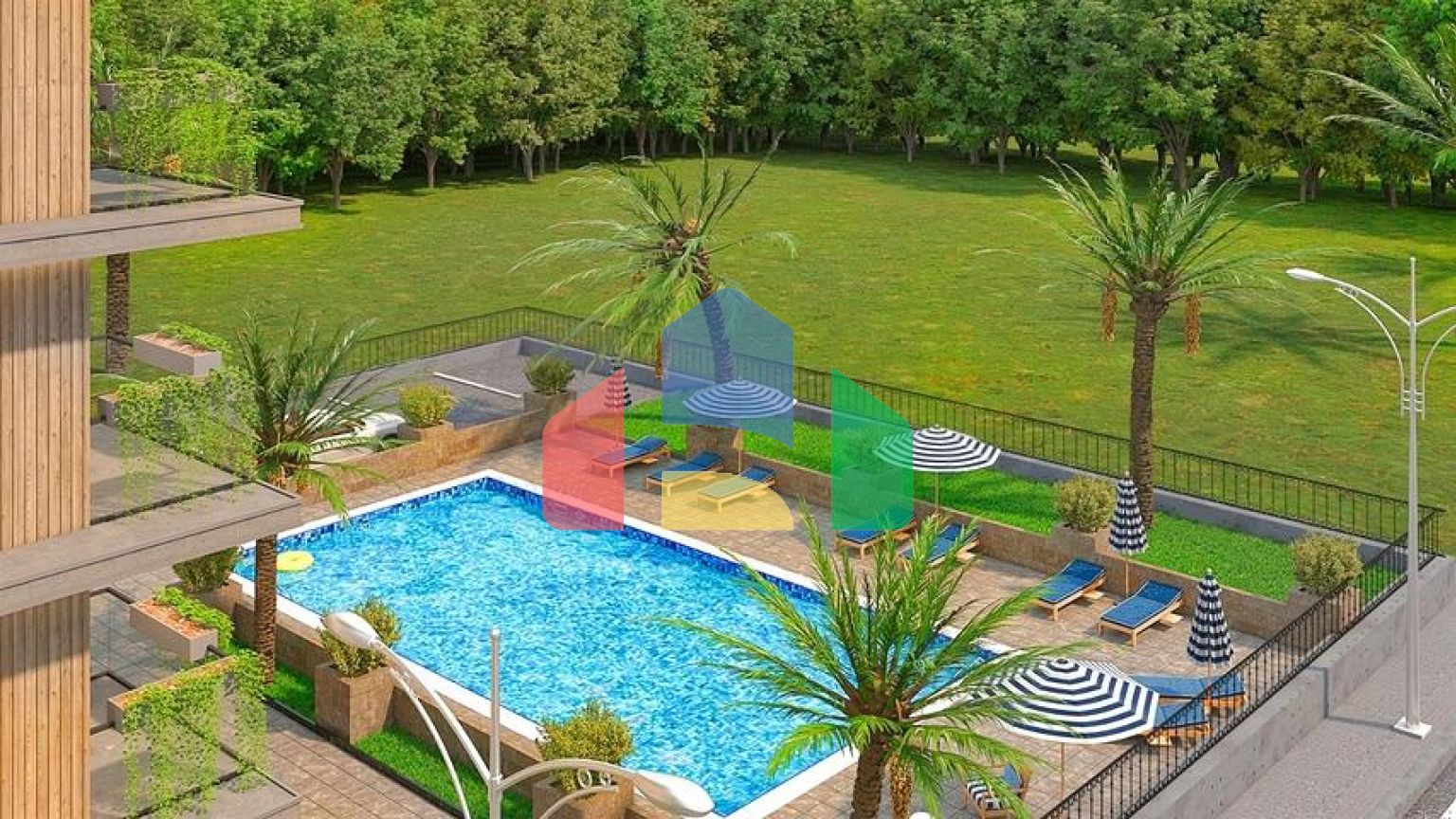 Квартира планування 1 + 1 в районі Алтинташ - Анталія