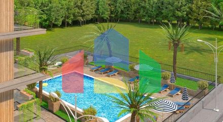 Квартира планування 1 + 1 в районі Алтинташ - Анталія