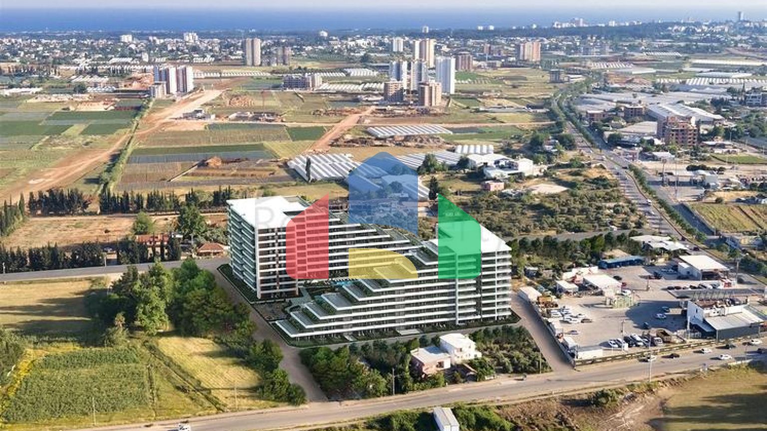 Квартира планування 1 + 1 в районі Алтинташ - Анталія