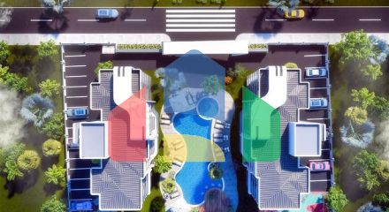 Квартира планування 1 + 1 в районі Алтинташ - Анталія