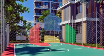 Квартира планування 1 + 1 в районі Алтинташ - Анталія