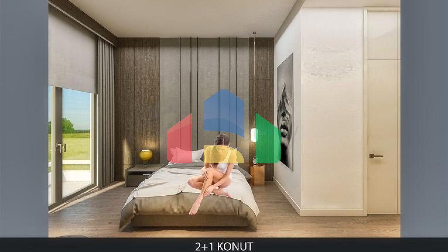 Квартира планування 2 + 1 в районі Алтинташ - Анталія