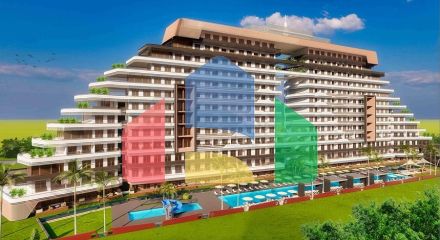 Квартира планування 2 + 1 в районі Алтинташ - Анталія