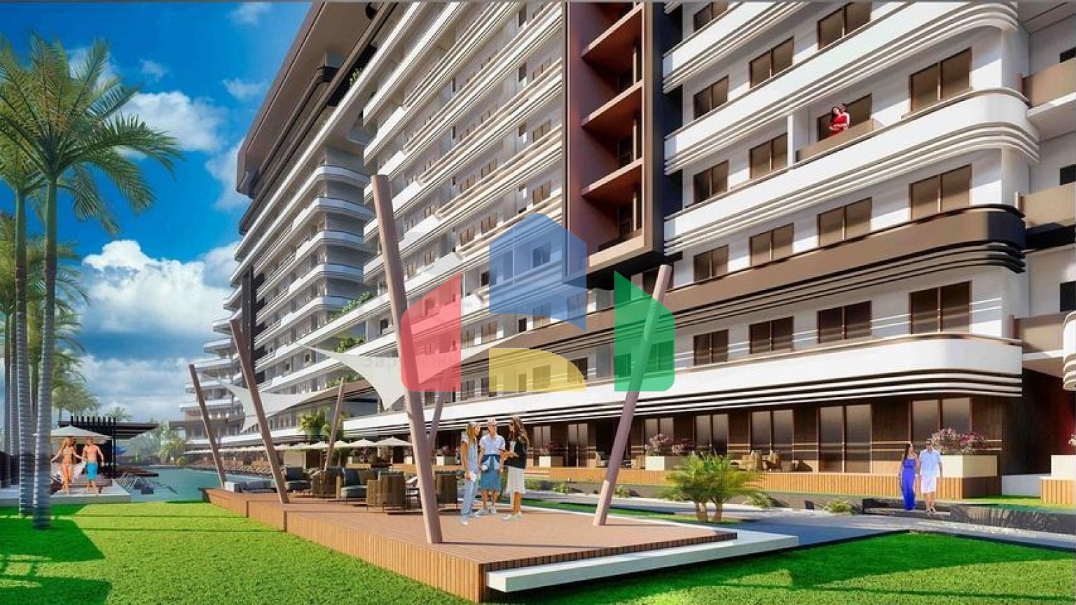 Квартира планування 2 + 1 в районі Алтинташ - Анталія