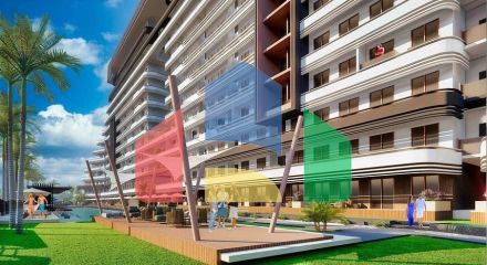 Квартира планування 2 + 1 в районі Алтинташ - Анталія