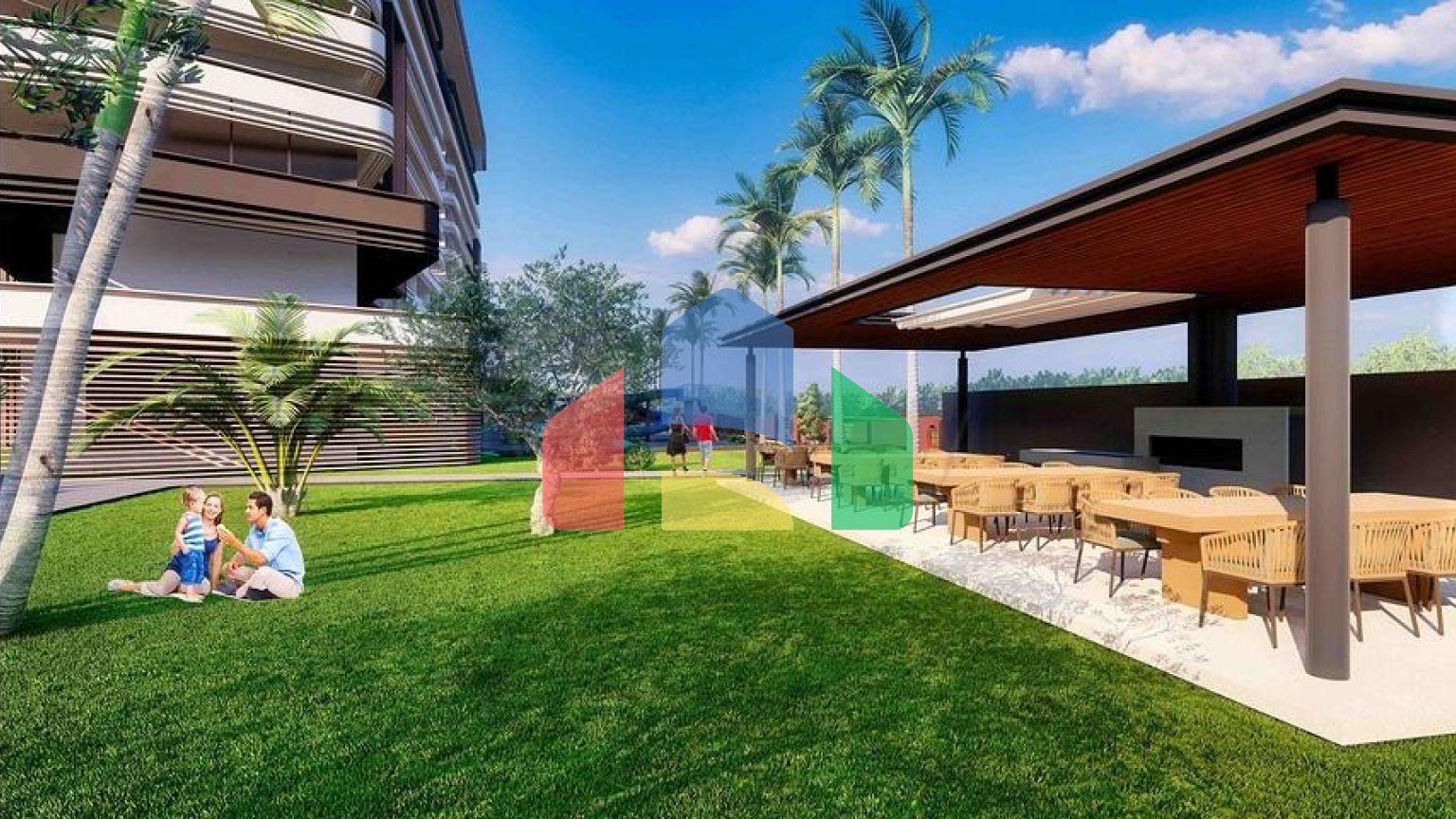 Квартира планування 2 + 1 в районі Алтинташ - Анталія