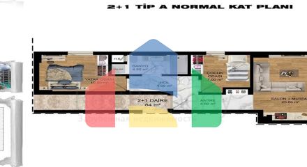 Инвестиционный проект в районе Алтынташ - Анталия