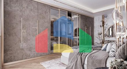 Виллы планировки 3+1 и 5+2 в микрорайоне Гюзельюрт - Анталия