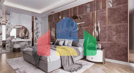 Виллы планировки 3+1 и 5+2 в микрорайоне Гюзельюрт - Анталия