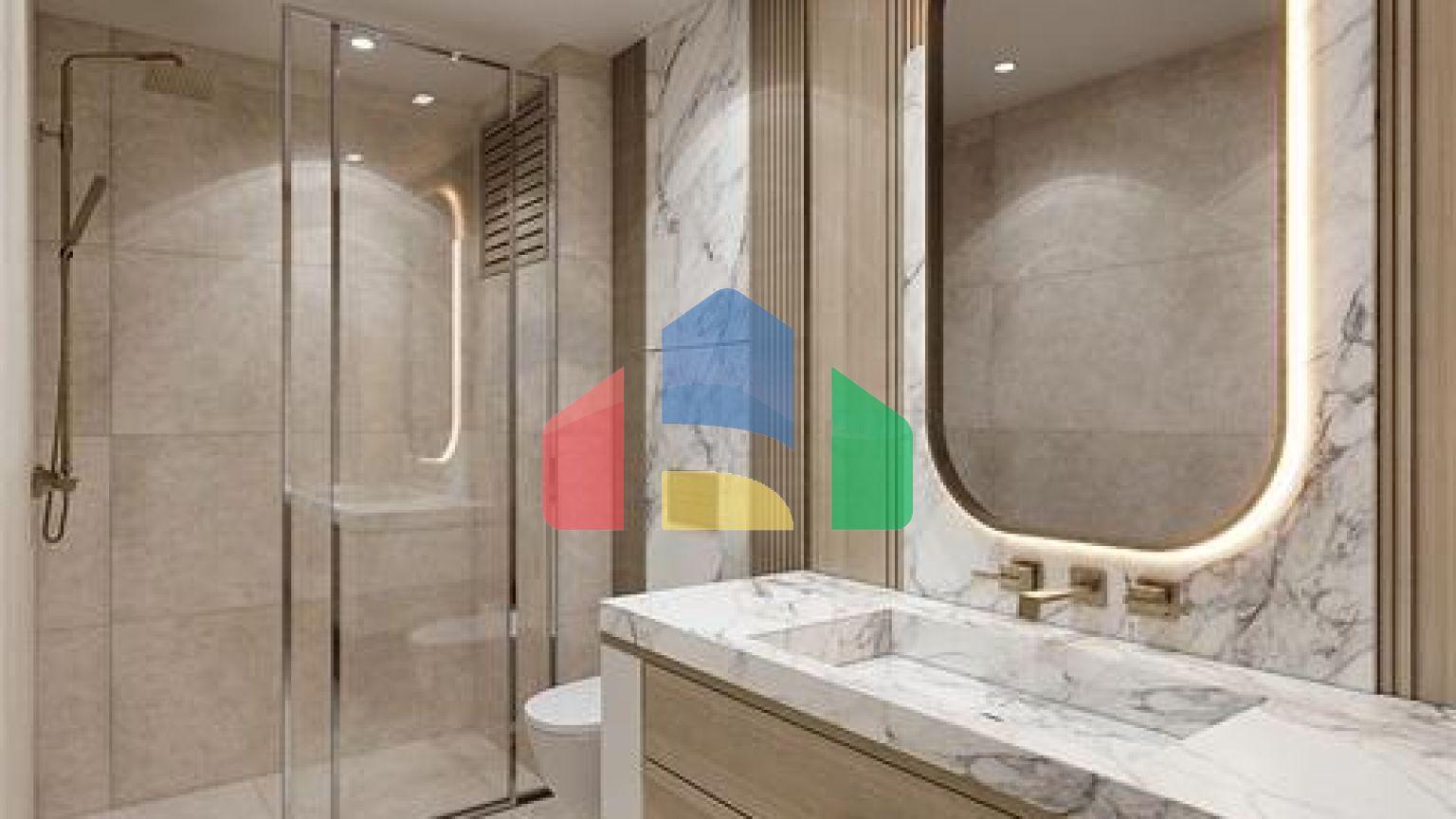 Виллы планировки 3+1 и 5+2 в микрорайоне Гюзельюрт - Анталия