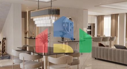 Виллы планировки 3+1 и 5+2 в микрорайоне Гюзельюрт - Анталия