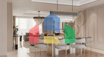 Виллы планировки 3+1 и 5+2 в микрорайоне Гюзельюрт - Анталия