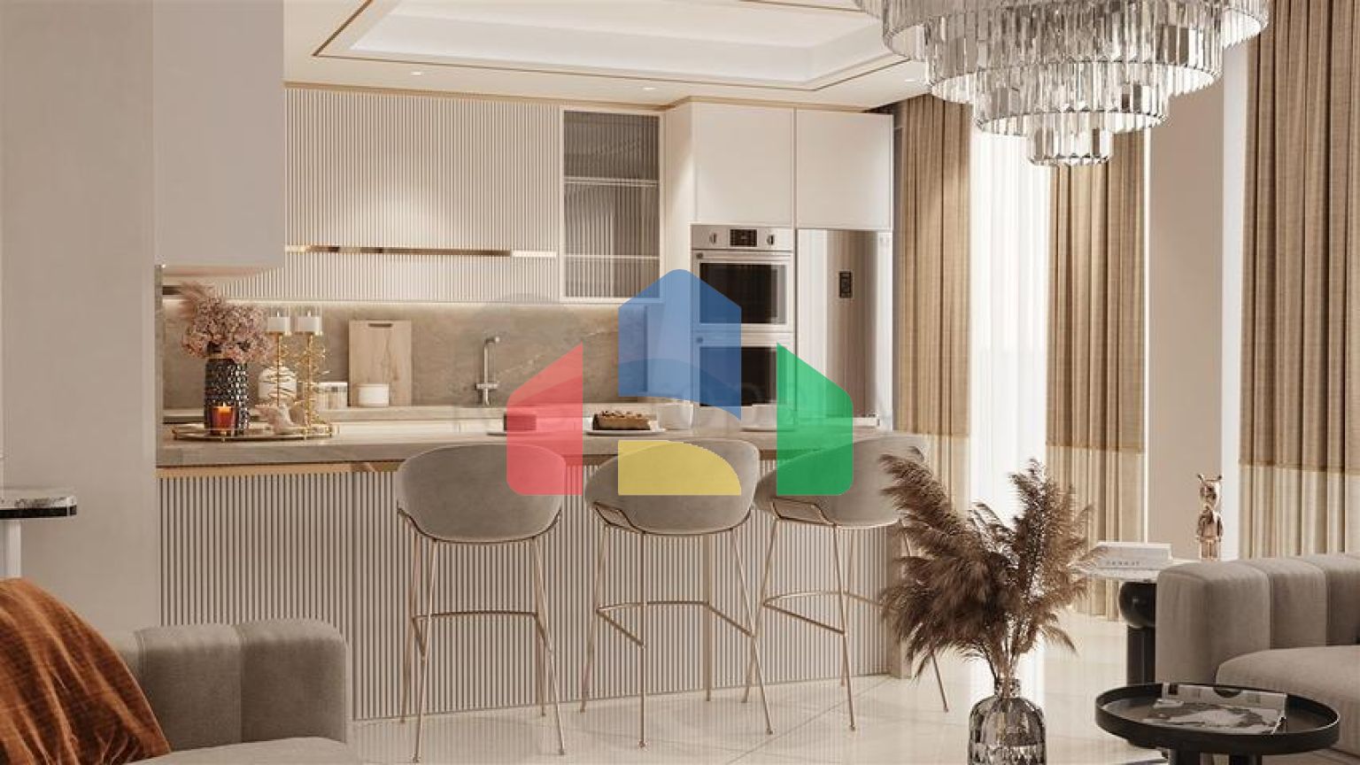 Виллы планировки 3+1 и 5+2 в микрорайоне Гюзельюрт - Анталия