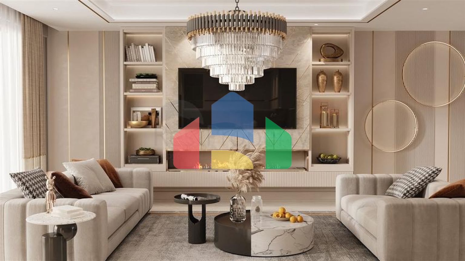 Виллы планировки 3+1 и 5+2 в микрорайоне Гюзельюрт - Анталия