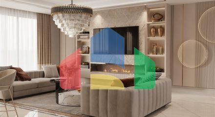 Виллы планировки 3+1 и 5+2 в микрорайоне Гюзельюрт - Анталия