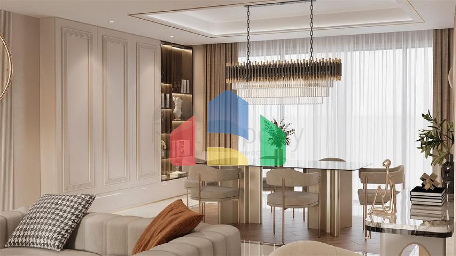 Виллы планировки 3+1 и 5+2 в микрорайоне Гюзельюрт - Анталия