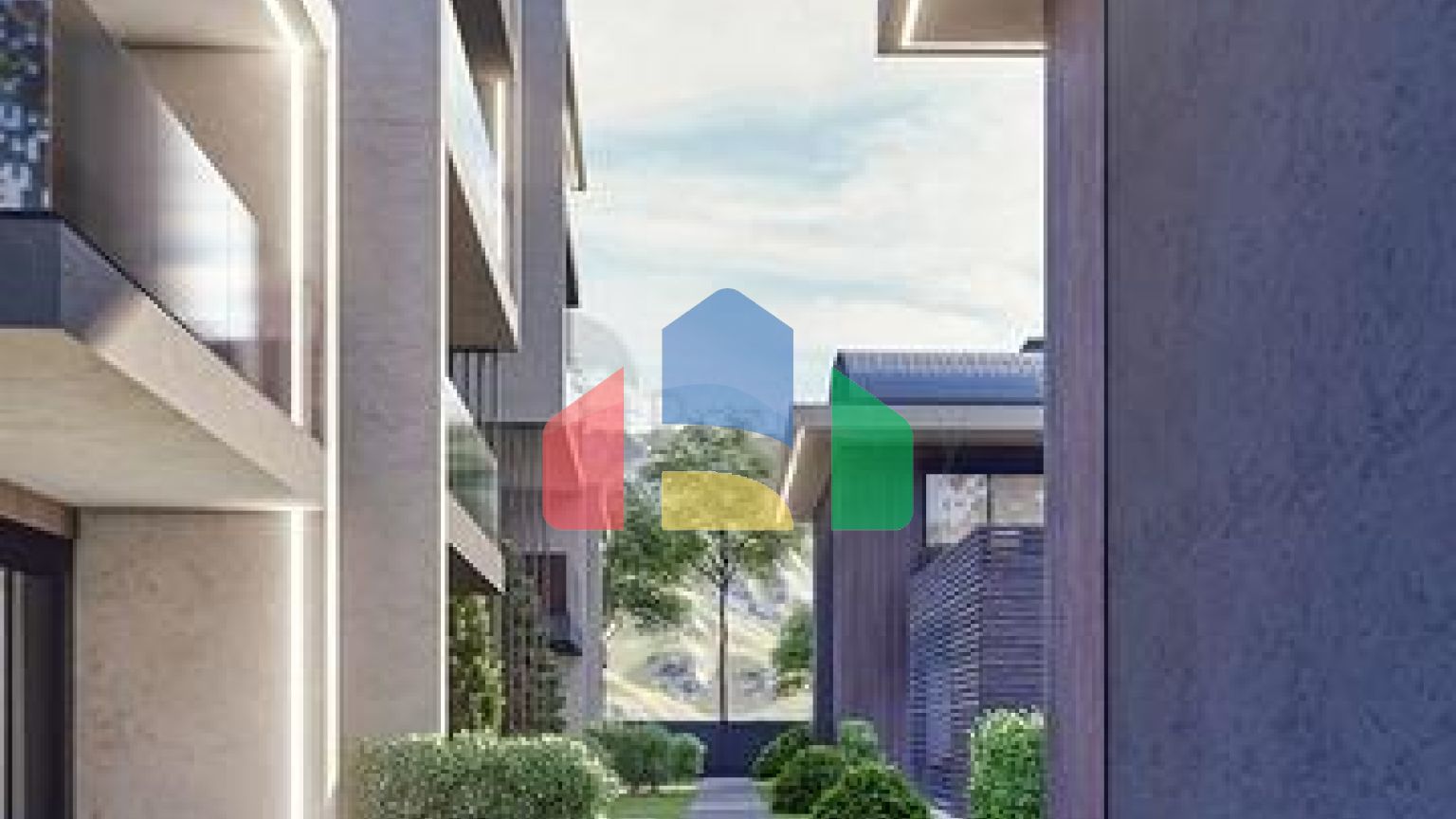 Виллы планировки 3+1 и 5+2 в микрорайоне Гюзельюрт - Анталия