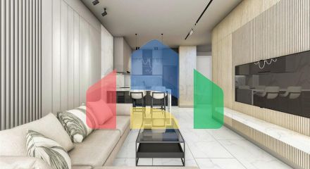 Квартира планування 1 + 1 в мікрорайоні Алтинташ - Анталія