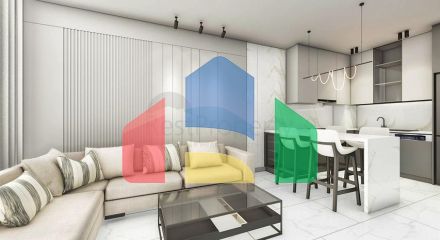 Квартира планування 1 + 1 в мікрорайоні Алтинташ - Анталія