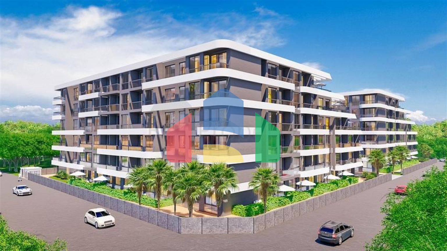 Квартира планування 1 + 1 в мікрорайоні Алтинташ - Анталія