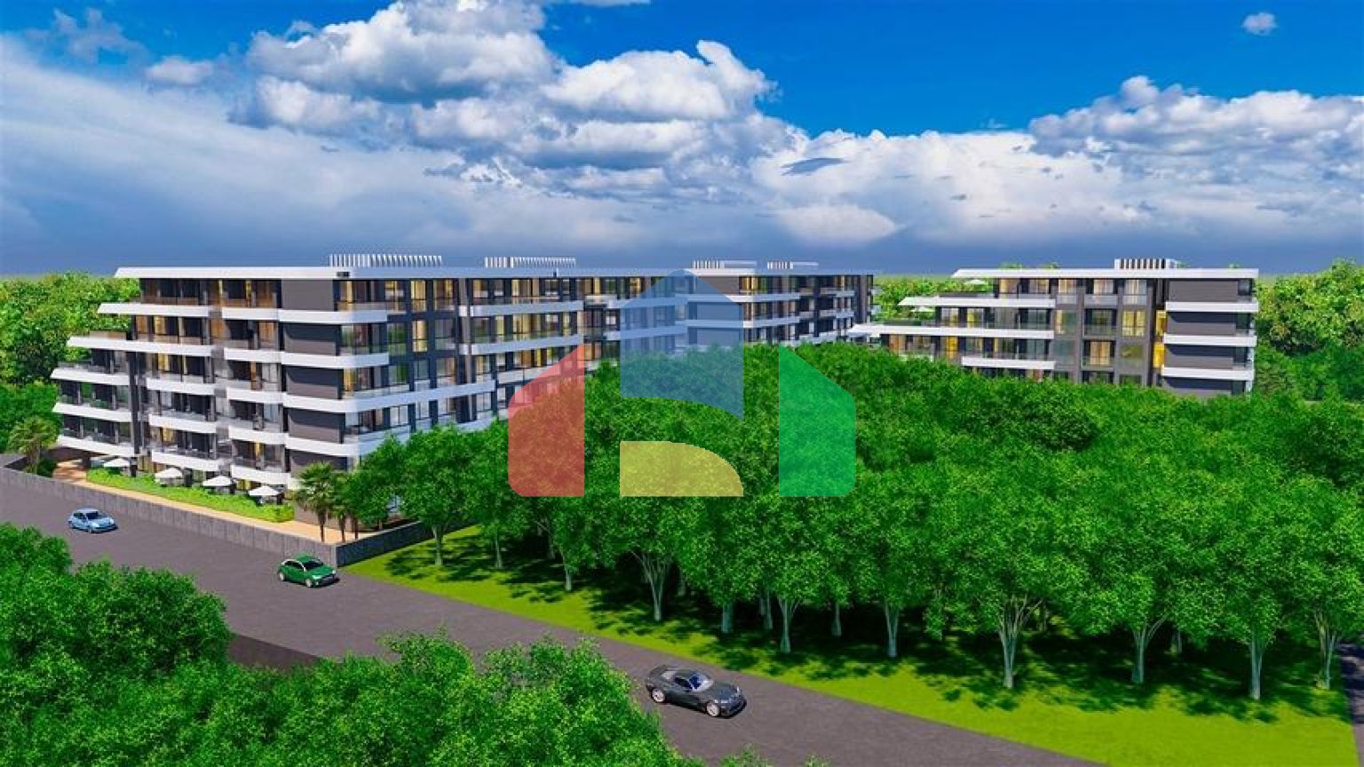 Квартира планування 1 + 1 в мікрорайоні Алтинташ - Анталія