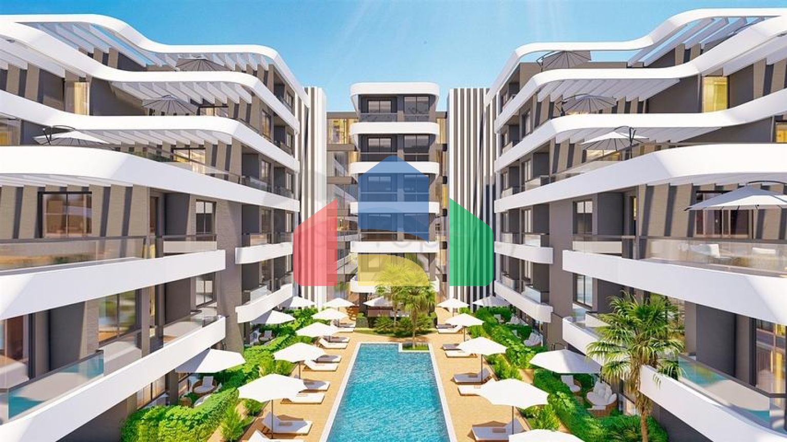 Квартира планування 1 + 1 в мікрорайоні Алтинташ - Анталія