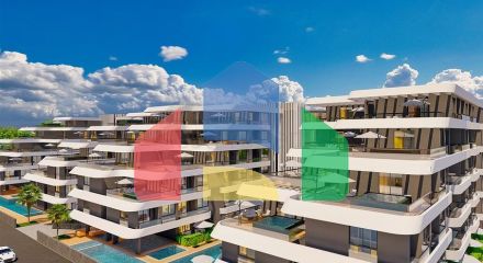 Квартира планування 1 + 1 в мікрорайоні Алтинташ - Анталія