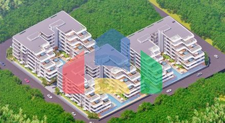 Квартира планування 1 + 1 в мікрорайоні Алтинташ - Анталія