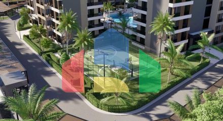 Квартира планування 1 + 1 в районі Алтинташ - Анталія