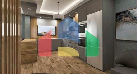 Виллы планировки 3+1 в районе Алтынташ - Анталия