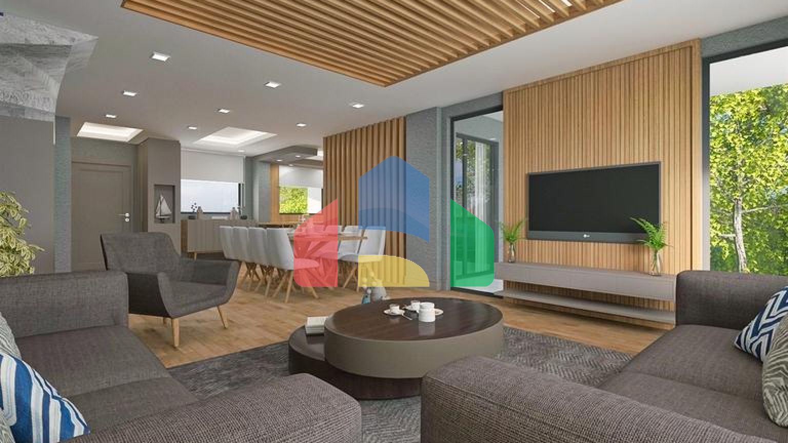 Виллы планировки 3+1 в районе Алтынташ - Анталия