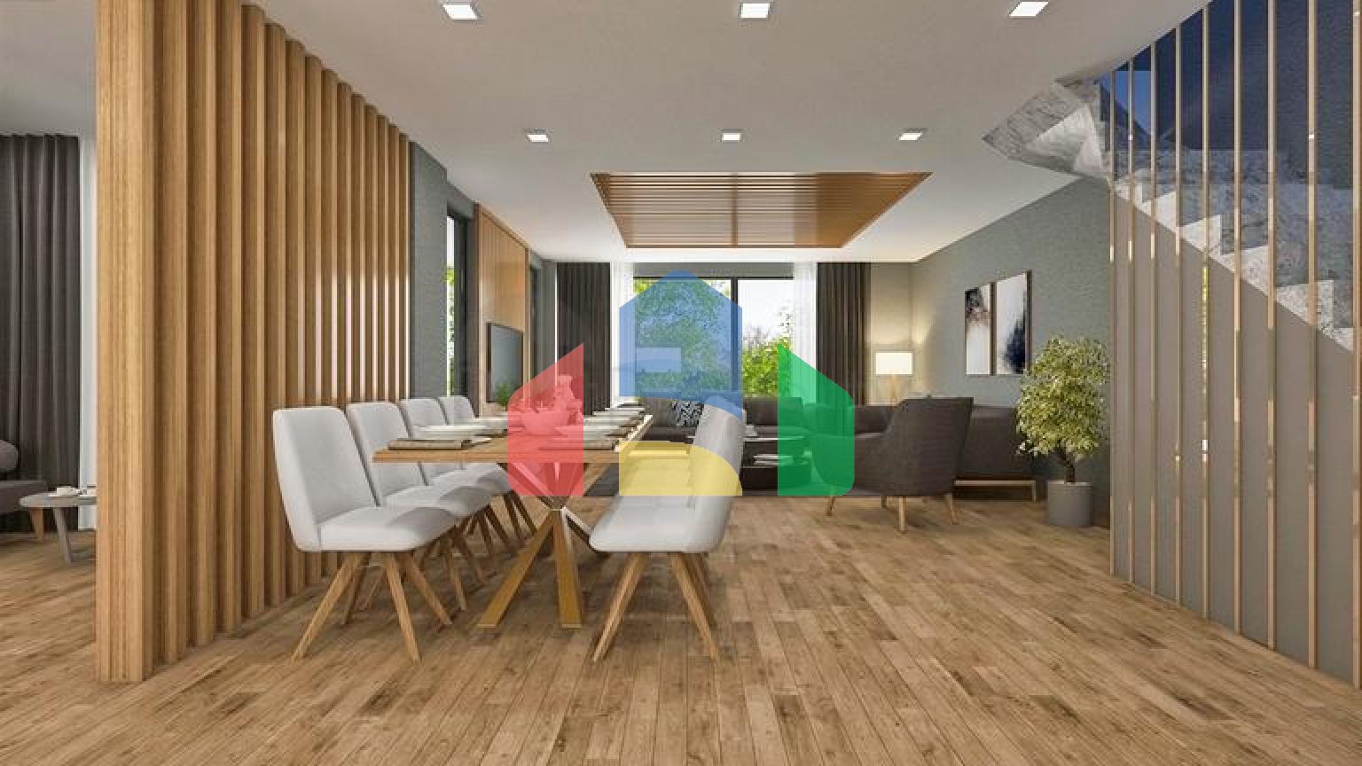 Виллы планировки 3+1 в районе Алтынташ - Анталия