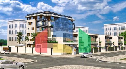 Виллы планировки 3+1 в районе Алтынташ - Анталия