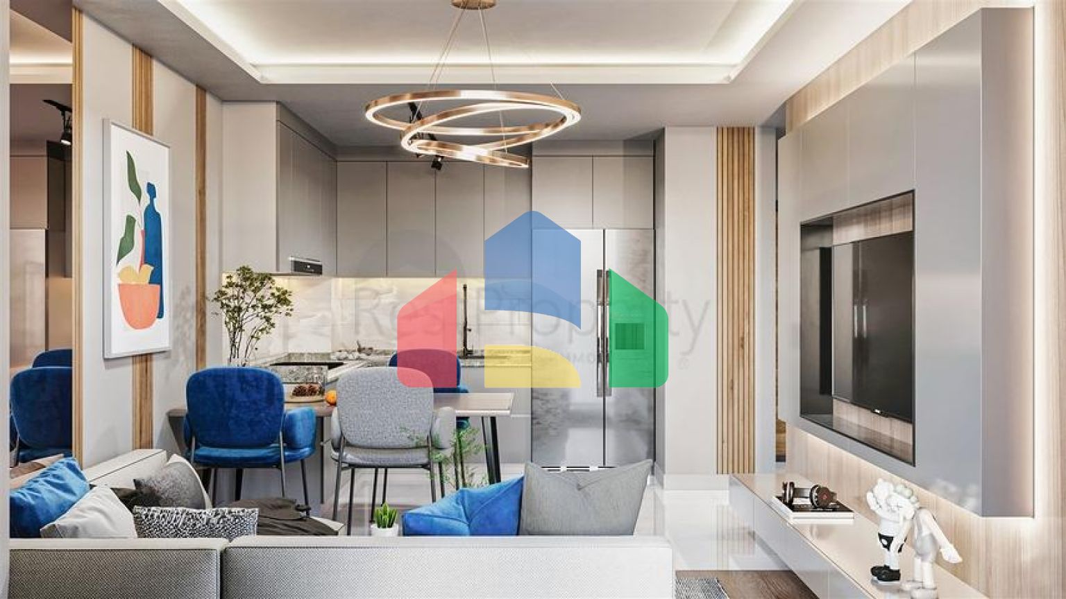 Квартири планування 1 + 1, 2+1 і 3+1 в районі Алтинташ - Анталія