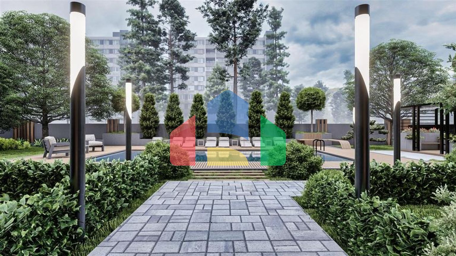 Квартири планування 1 + 1, 2+1 і 3+1 в районі Алтинташ - Анталія