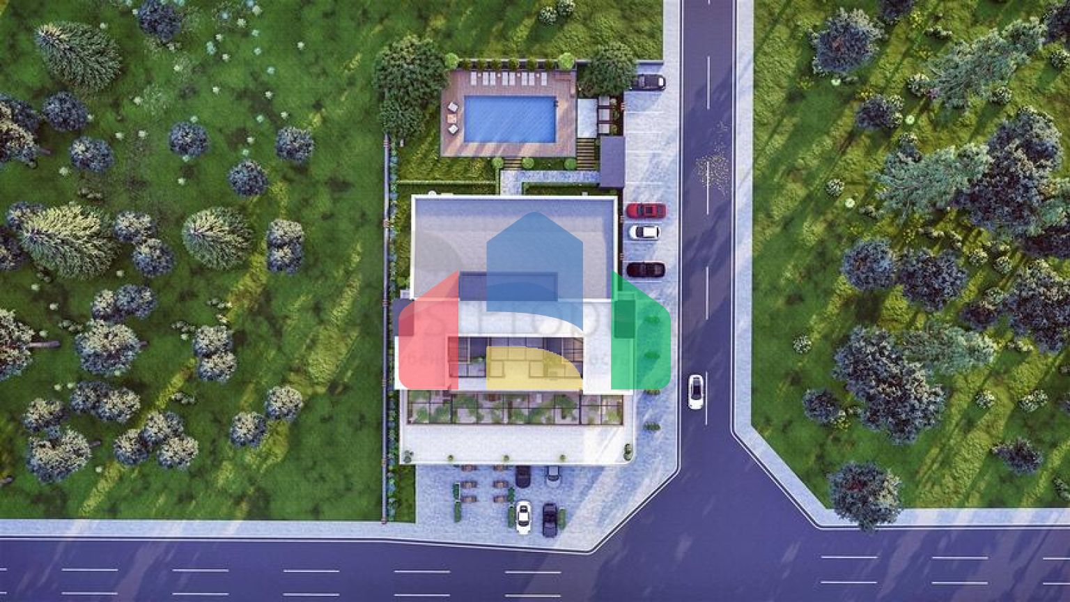 Квартири планування 1 + 1, 2+1 і 3+1 в районі Алтинташ - Анталія