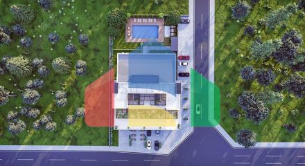 Квартири планування 1 + 1, 2+1 і 3+1 в районі Алтинташ - Анталія