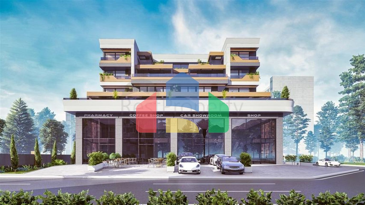 Квартири планування 1 + 1, 2+1 і 3+1 в районі Алтинташ - Анталія