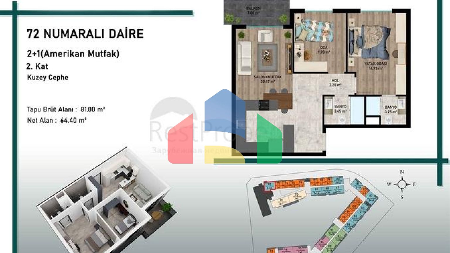 Инвестиционный проект в районе Алтынташ - Анталия