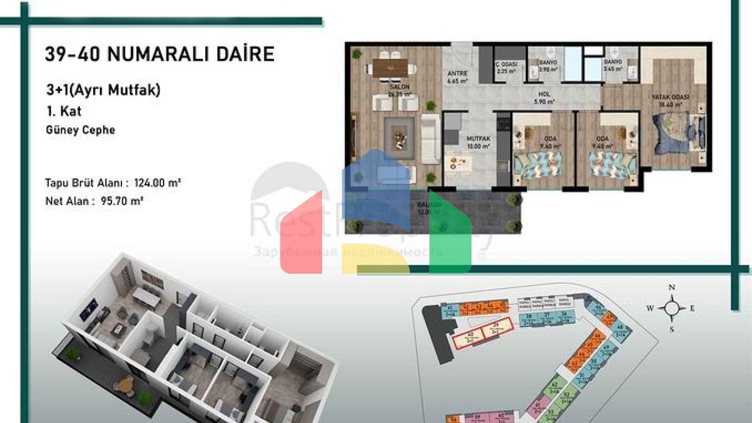 Инвестиционный проект в районе Алтынташ - Анталия