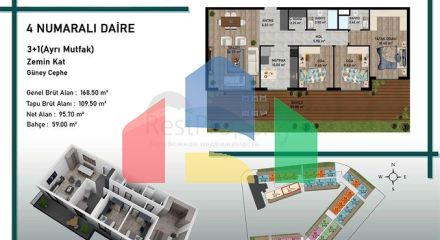 Инвестиционный проект в районе Алтынташ - Анталия