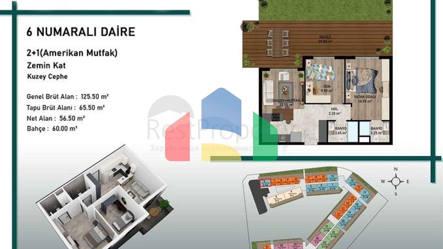 Инвестиционный проект в районе Алтынташ - Анталия