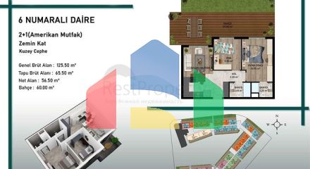 Инвестиционный проект в районе Алтынташ - Анталия