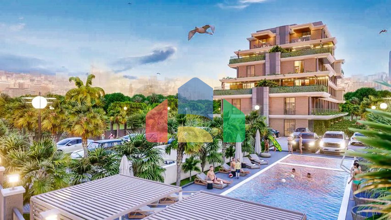 Квартиры планировки 1+1 в районе Алтынташ - Анталия