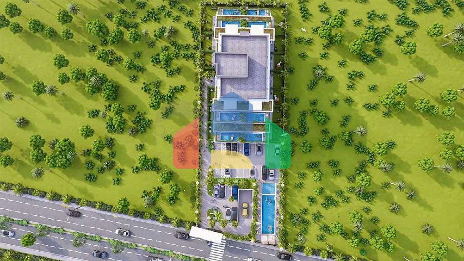 Квартиры планировки 1+1 в районе Алтынташ - Анталия