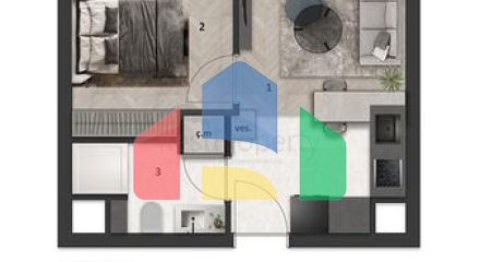 Квартиры планировки 1+1 в районе Алтынташ - Анталия