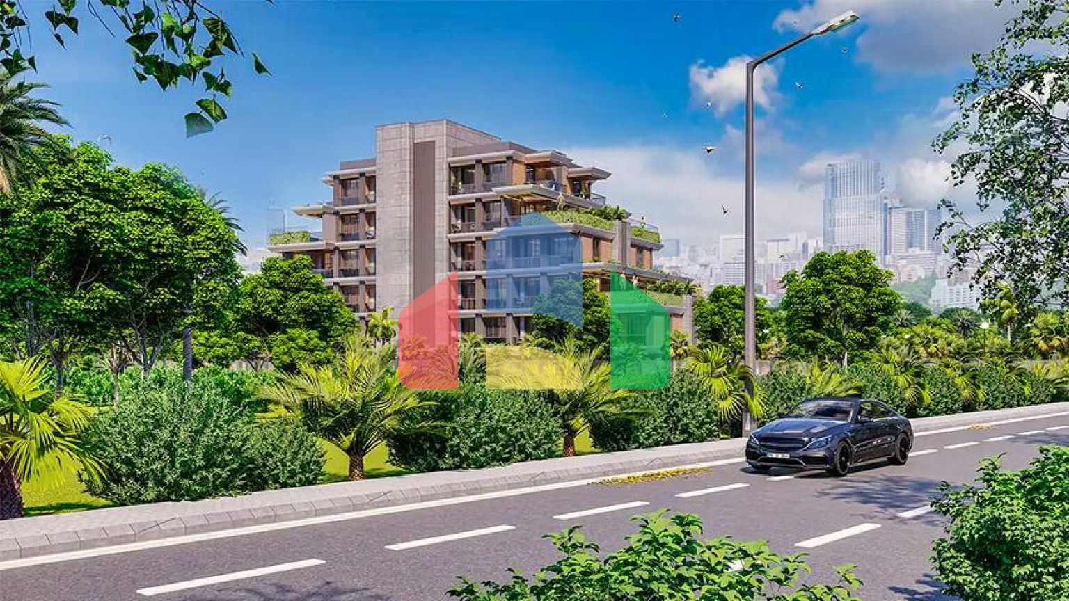 Квартиры планировки 1+1 в районе Алтынташ - Анталия